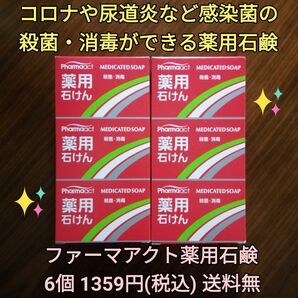 ファーマアクト薬用石鹸 コロナ殺菌消毒 尿道炎殺菌消毒 感染症対策