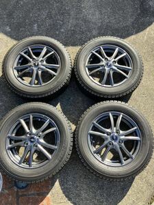 アルミホイール スタッドレスタイヤ ４本セット　ヨコハマアイスガードiG30 165/70R14 ホイール美品