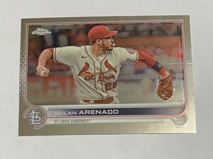 NOLAN ARENADO 2022 TOPPS CHROME #74 CARDINALS やや傷有り 即決