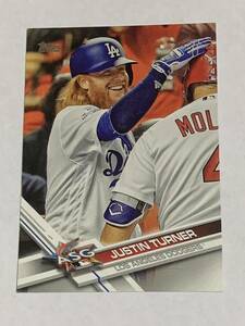 JUSTIN TURNER 2017 TOPPS UPDATE ALL STAR GAME #US244 YADIER MOLINA DODGERS CARDINALS 即決