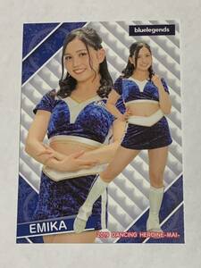 EMIKA 2019 BBM チアリーダー 舞 #2 西武 bluelegends 即決