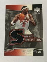 EDDY CURRY 2004-05 UD UPPER DECK SWEET SHOT SWEET SWATCHES JERSEY やや難有り_画像1