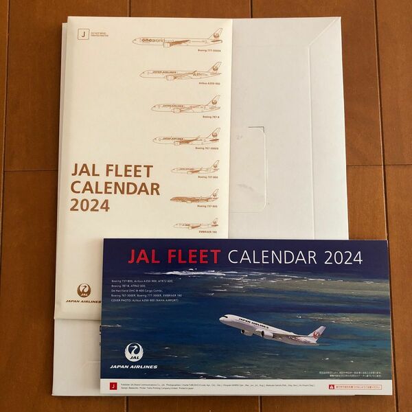 JAL FLEET CALENDER 2024