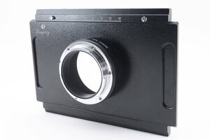 ★希少美品★ Canon キャノン EOS R マウントアダプター 4×5 大判カメラ用 Mount Adapter For Canon #921