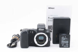 ★美品★ ニコン Nikon 1 V2 ボディ ブラック デジタルカメラ ミラーレス一眼 #938
