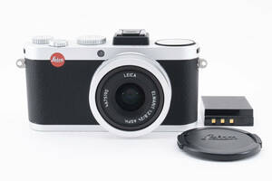 ★美品★ LEICA ライカ X2 / ERMARIT 24mm F2.8 ASPH. コンパクトデジタルカメラ シルバー #918