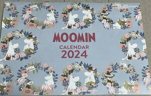 「InRed (インレッド) 2024年 1月号・2月号 合併号付録」 MOOMIN 2024年カレンダー