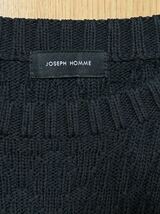 美品　JOSEPH HOMME ジョゼフオム　ニット　ブラック　46_画像5