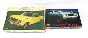 【ジャンクまとめ２点品】 BANDAI / Nichimo CORONA MARKⅡ1900 HARDTOP SL 1/16 AUTHENTIC SCALE / CELICA GT 005FRAG45