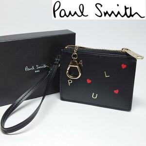 [ new goods unused ] Paul Smith reel attaching multi case 020 black 