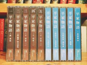 人気廃盤!! NHK古典講読 平家物語 新旧講義全集 CD全20枚 解説＋講義 検:萬葉集/竹取物語/源氏物語/古事記/徒然草/方丈記/日本古典文学