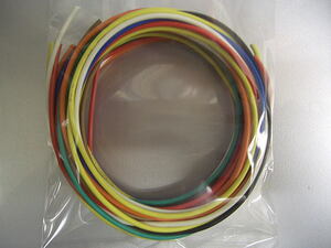 ★耐熱電線 UL1007 AWG20(0.52SQ) or AWG22(0.33SQ) 1m8色 2m8色も可 送料190円 内部配線★