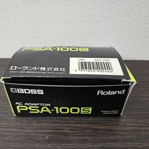 送料590円～ ジャンク扱い 通電確認済み BOSS Roland ACアダプター PSA-100S ボス ローランド 電源 DC9V 500mA 