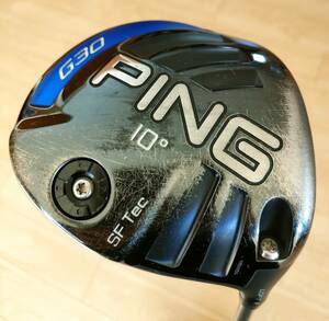 PING G30 SF Tec １０° ドライバー　Tour 65 S