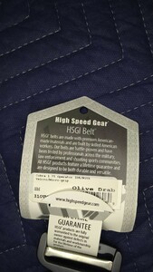 High Speed Gear OPERATOR 1.75in ハイスピードギア　ベルト　コブラバックル　SMサイズ　ODカラー　新品　hsgi