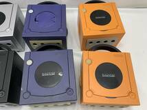 K130K◇44◇【 ジャンク 】 ゲームキューブ 本体 8台 まとめ売り Nintendo GAMECUBE_画像3