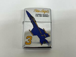 【T49258】中古 ZIPPO ジッポ Blue Angels F/A-18A HORNET 現状品