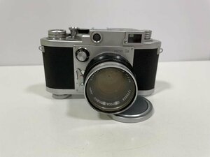 【E48008】minolta　ミノルタ　minolta-35 MODEL ⅡB/レンズ SUPER ROKKOR 1:1.8 f=5cm　動作未確認　ジャンク扱い　中古品