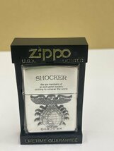 【T49296】ZIPPO ショッカー 未開封品_画像1