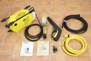 【通電OK】KARCHER ケルヒャー JTK22プラス plus 家庭用高圧洗浄機 付属品 箱 説明書付き 003JHLH20