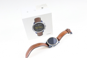 【通電OK】FOSSIL Gen3 Q Explorist フォッシル スマートウォッチ 腕時計 004JSOO26