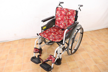 MIKI MPN-43JD ミキ 自走式車椅子 車椅子 自走介助兼用 自走式 車イス 22インチ 007JLMO63_画像1