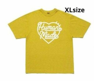 新品！~Human Made~ COLOR T-SHIRT #2 イエロー　ヒューマンメードTシャツ　メンズTシャツ　XL