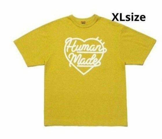 新品！~Human Made~ COLOR T-SHIRT #2 イエロー　ヒューマンメードTシャツ　メンズTシャツ　
