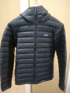 パタゴニア/patagonia ダウンセーターフーディー Ｓサイズ 黒 ブラック 美品