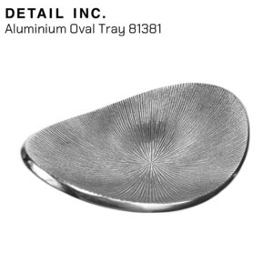 トレイ Aluminium Oval Tray 81381 アルミニウムトレイ W20×D15×H5.8cm 小物入れ 灰皿 おし