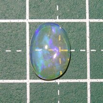 【特価品】天然ブラックオパール クリスタルハニー系 ラベンダー 遊色 ルース 約0.97ct ライトニングリッジ産 品番:2312098_画像6