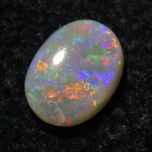 [ прекрасный товар ] натуральный black opal 7 цвет . цвет разрозненный примерно 1.12ct подсветка гребень производство номер товара :23121114