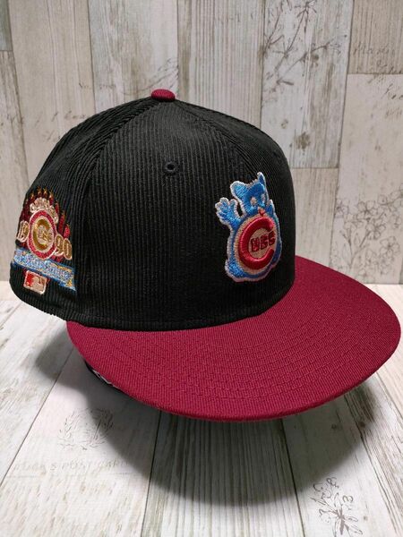 NEW ERA 59FIFTY カブス コーデュロイ 7 1/4 海外カスタムキャップ ニューエラ