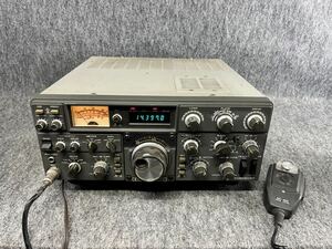 トリオ TRIO トランシーバー TS-830V 据置型 HF TRANSCEIVER マイク MC-35S 無線機 100W SSB アマチュア無線 固定機