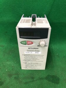 【中古品】三菱電機 インバータ FR-E520-0.4K 400W 通電未確認 現状渡し / ITF7EL3J6FS4