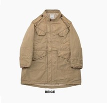 visvim 23SS BEGA COMBAT COAT BEIGE Size:3 ビズビム 天然染 ベガ コンバットコート ベージュ モッズ ミリタリー スタンドカラー 即完売_画像1