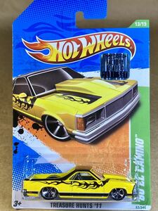 ☆ ホットウィール　トレジャーハント 2011年版 ☆ HOT WHEELS TREASURE HUNTS - ‘80 EL CAMINO