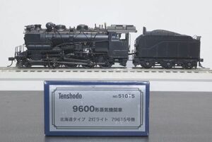 天賞堂 9600形 蒸気機関車 北海道タイプ 2灯ライト 79615号機