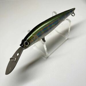 【NA0214】 DAIWA ダイワ T.D. HYPER MINNOW TDハイパーミノー 1093 Ti SP チタンリップ レーザーオイカワ ( 中古 美品 人気カラー バス )