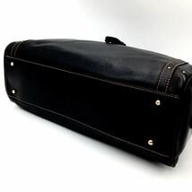 1円 【新品同様・定価10万】 MCM エムシーエム トートバッグ ビジネスバッグ ショルダーバッグ 大容量 ベルト メンズ レディース_画像6