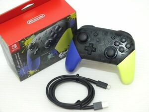 n2508 任天堂 Nintendo Switch ニンテンドースイッチ Proコントローラー スプラトゥーン3エディション プロコン [044-231210]