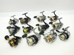 n2582 【ジャンク】 DAIWA ダイワ クレスト レブロス レガリス リーガル フリームス スピニングリール まとめ12台まとめ [123-231217]