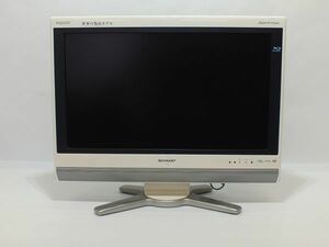 n2625 【ジャンク】 SHARP シャープ AQUOS アクオス 26V型 ブルーレイレコーダー内蔵 液晶テレビ LC-26DX1 2009年製 [095-231219]