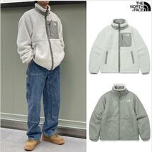 【M】THE NORTH FACE ノースフェイス フリース PLAY GREEN RVS FLEECE JACKET ボアフリース リバーシブルフリース_画像2