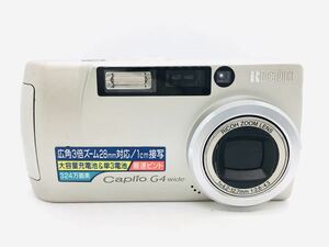 5812 【動作品】 RICOH リコー Caplio G4wide コンパクトデジタルカメラ 電池式