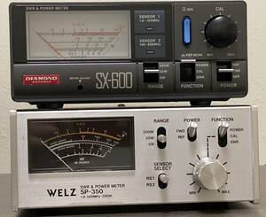 WELZ　SP-350　1.8MHz～500MHz　SWR&パワーメーター　HF/50/144/430MHz 動作品