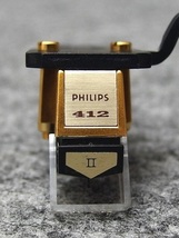 PHILIPS フィリップス / MM型カートリッジ / GP412Ⅱ (2) / ヘッドシェル付_画像3