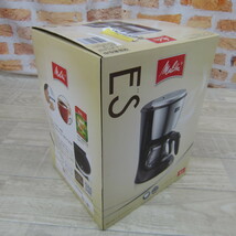 11489PB23【美品】メリタ(Melitta) フィルターペーパー式 コーヒーメーカー エズ 700ml ブラック 5杯用 SKG56-T_画像9