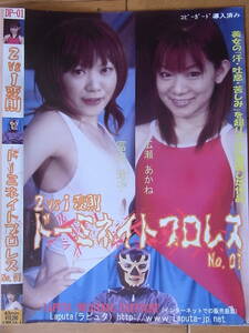 ◎【希少】[中古・キャットファイトDVD] ラピュタ Laputa　2vs1変則ドーミネイトプロレス No.01　富沢玲子vs広瀬あかね