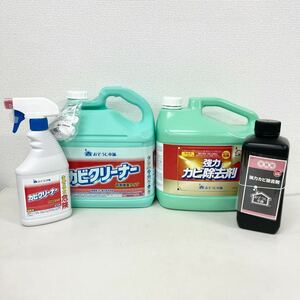 未開封品 カビクリーナー 強力カビ除去剤 業務用 カビ取り用洗浄剤 塩素系 おそうじ本舗 プロシリーズ 容器付き 掃除用品 